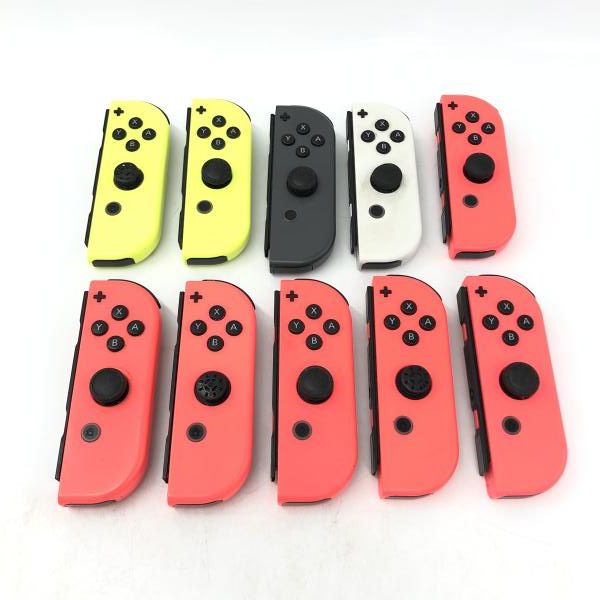 ｹﾞｰﾑOP ジャンク 任天堂 switch Joy-con 右10個まとめ 動作未 6 240006557854