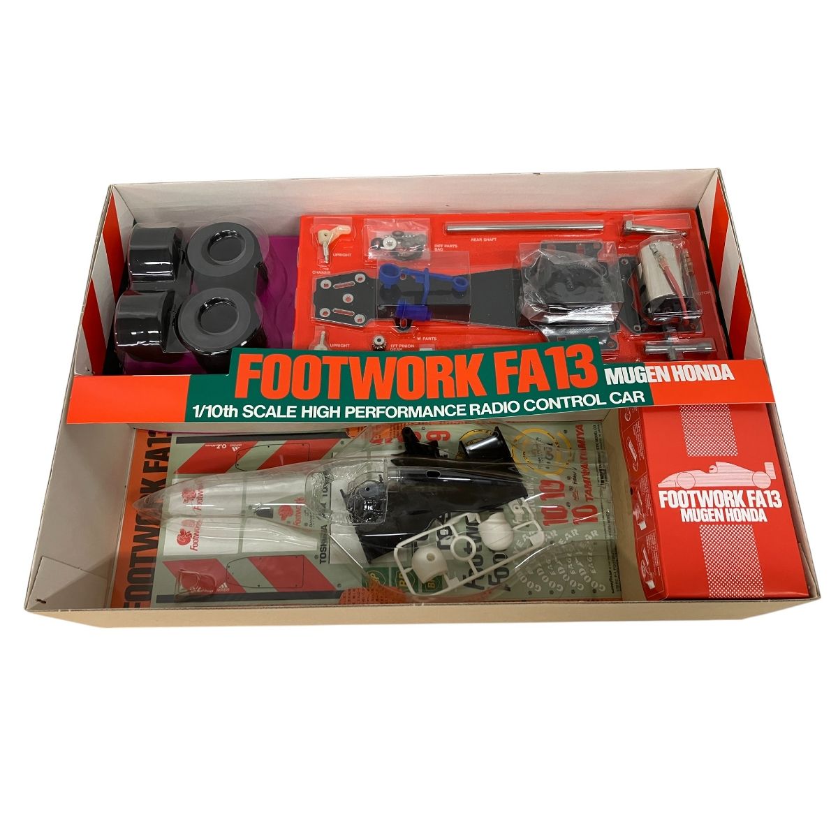 TAMIYA タミヤ 1/10 電動RC フットワークFA13 無限ホンダ 58114