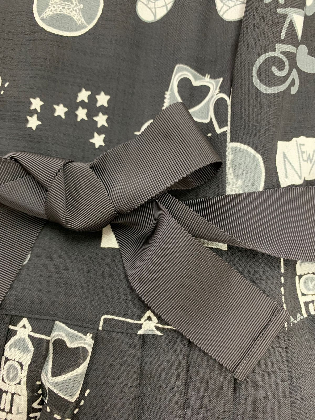 ファッションサイト エムズグレイシー 311312 ワンピース 36 ブラック ロンドン ニューヨーク 街 ITHIWA7UZ9HE