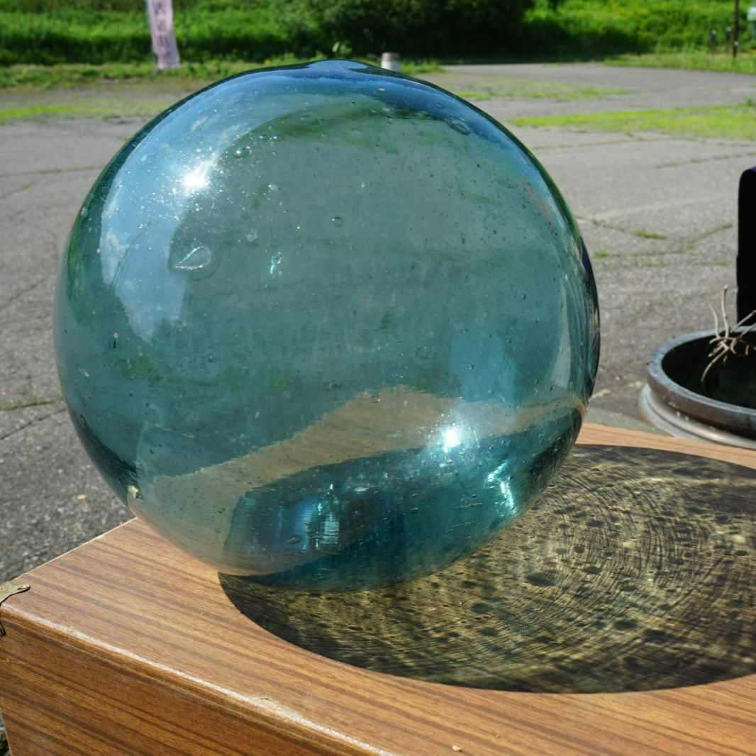 ガラス玉 浮き玉 レトロ 昭和レトロ アンティーク ヴィンテージ