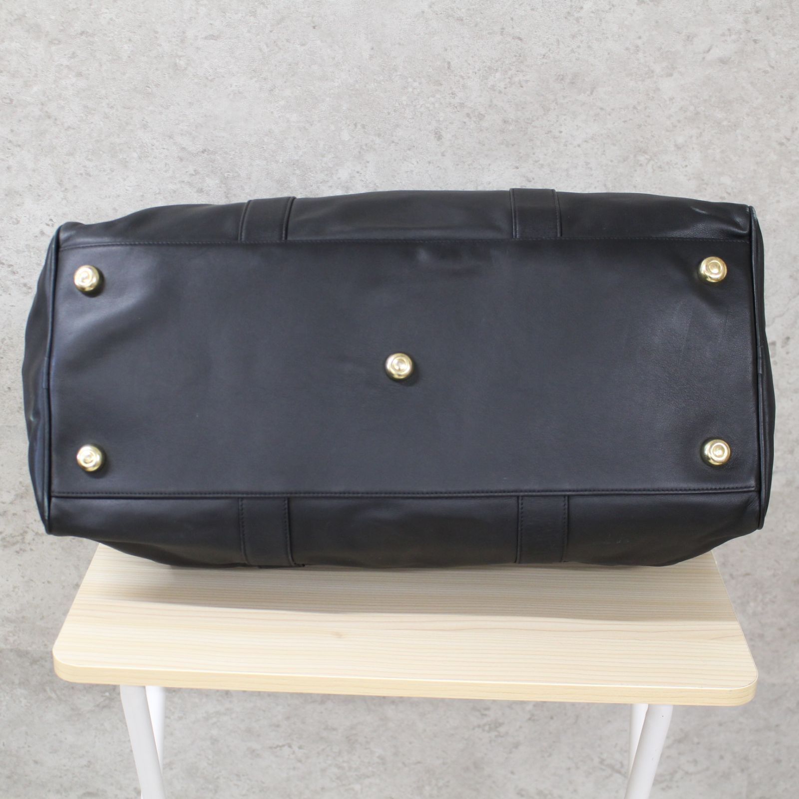 S016)COACH レクサスコラボ 2wayボストンバッグ ブラック 0596