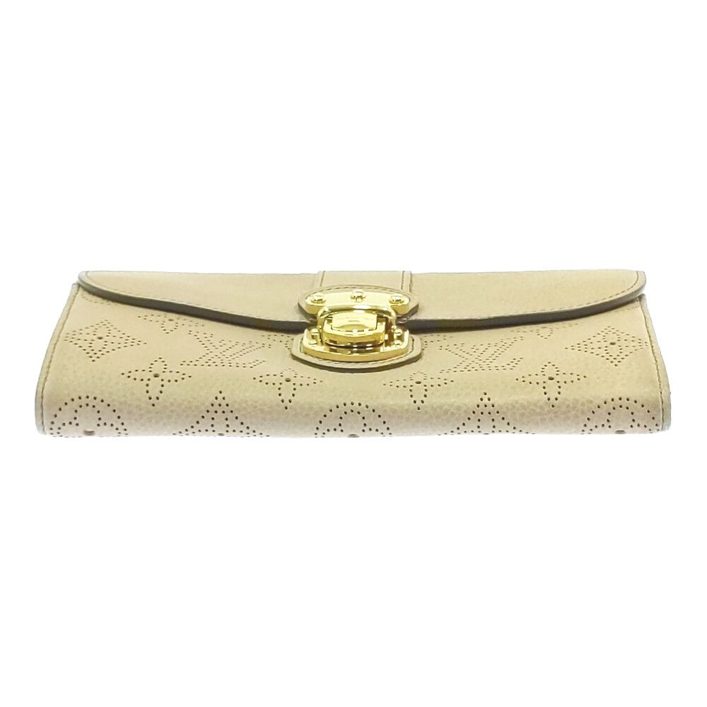 LOUIS VUITTON ルイヴィトン モノグラム マヒナ ポルトフォイユ イリス