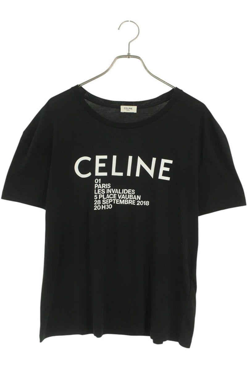 CELINE - セリーヌ  X008375E ロゴプリントTシャツ レディース M セリーヌ X008375E ロゴプリントTシャツ メンズ XL - メルカリ