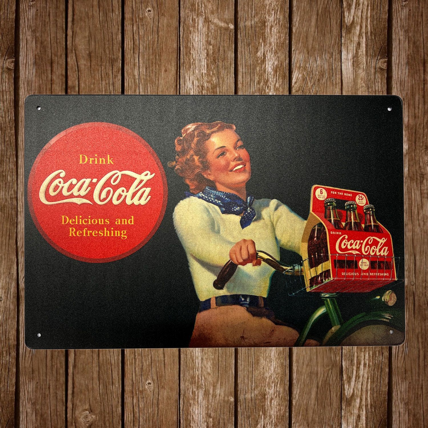 コーラ COKE アメリカン雑貨 ブリキ看板 アメリカ雑貨 アメカジ