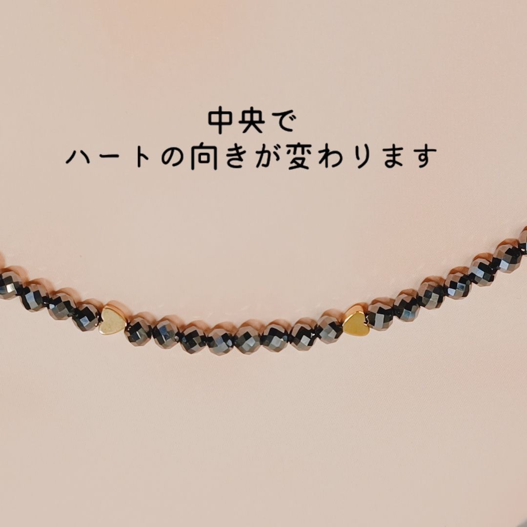 おまとめ専用出品❣ テラヘルツ鉱石☆ヘマタイト☆ラピスラズリ☆ネックレス他 高純度テラヘルツと ゴールドのハート型ヘマタイトのネックレス