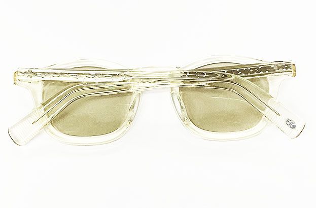 美品 EYEVAN Sadler 47 ECR サングラス アイヴァン サドラー EYEVAN / SADLER [47] / ECR エクリュ・クリアカラー フレンチ