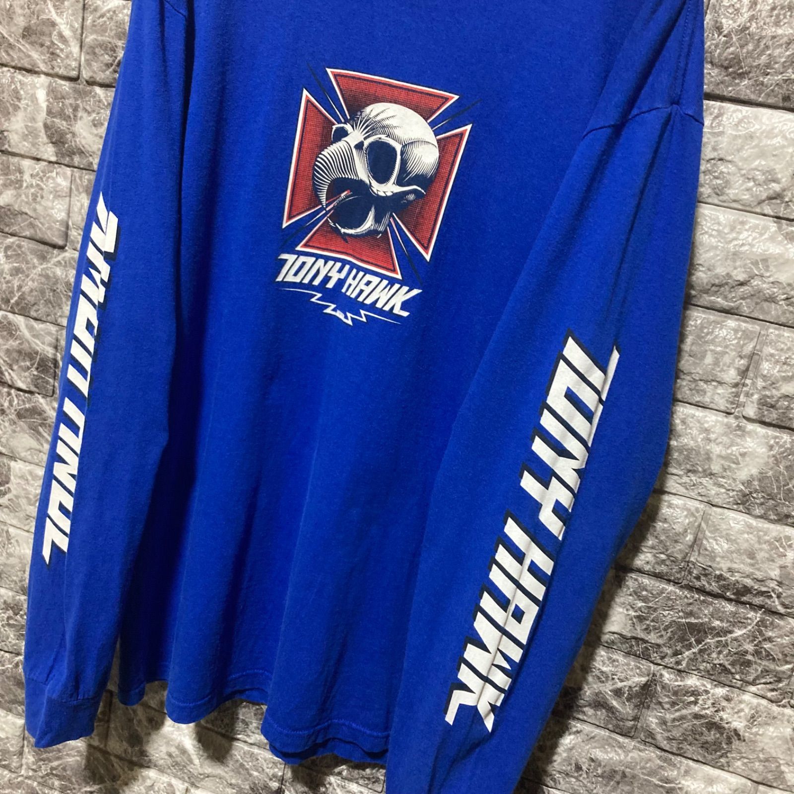 TONY HAWK ロンT BLUE ブルー トニーホーク - メルカリ