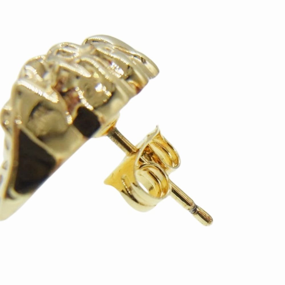 VERSACE ゴールドスタッドピアス ヴェルサーチ メデューサ