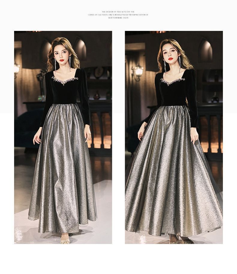 パーティードレス 結婚式 披露宴 二次会 ワンピース 長袖ワンピース タイトワンピース ロングドレス フォーマル イブイングドレス 謝恩会 式典 卒業式 入学式 発表会 結婚式 二次会 上品 yuwei54 DZ30