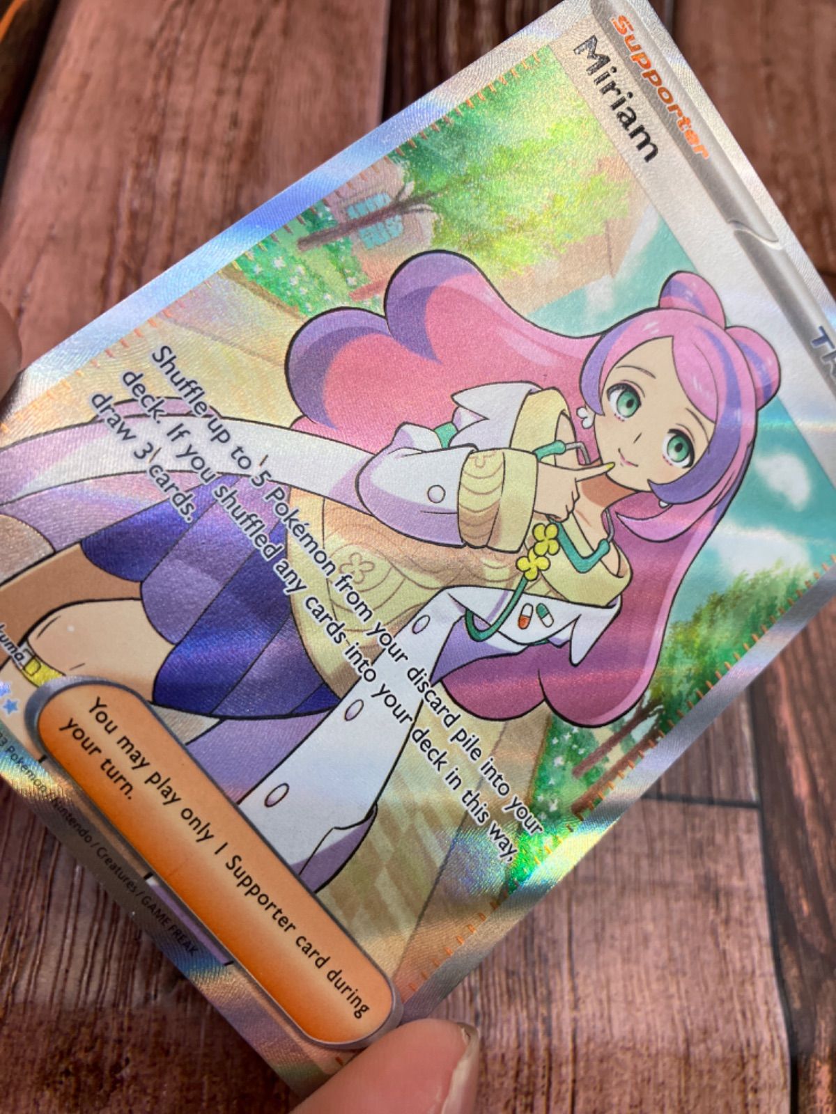 正規品 ミモザ SR 英語版 ポケモンカード 海外版 海外版 ポケモンカード正規品 ミモザSAR SR - メルカリ