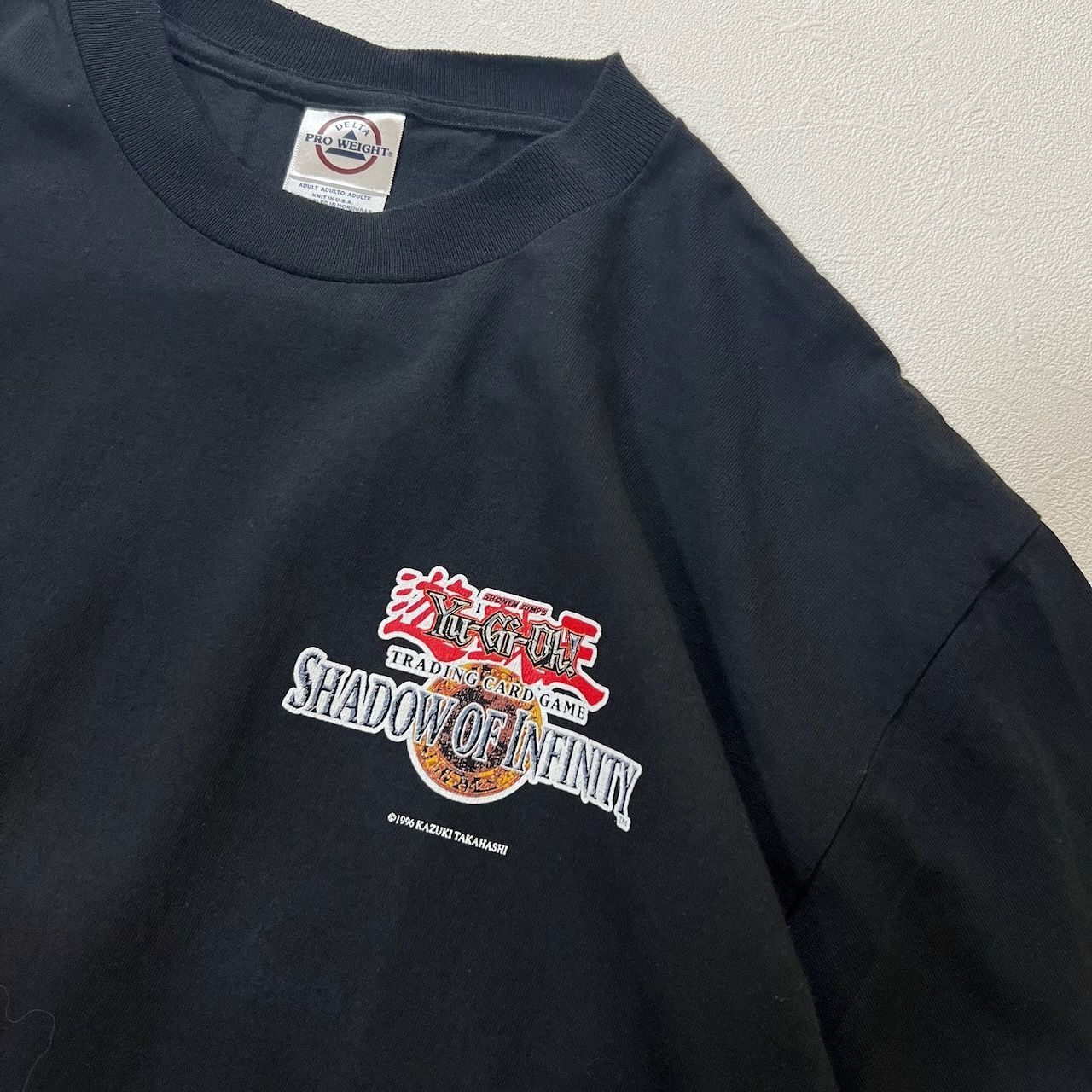 DELTA 遊戯王 TCG ラビエル アニメ Tシャツ ブラック L 古着 - メルカリ