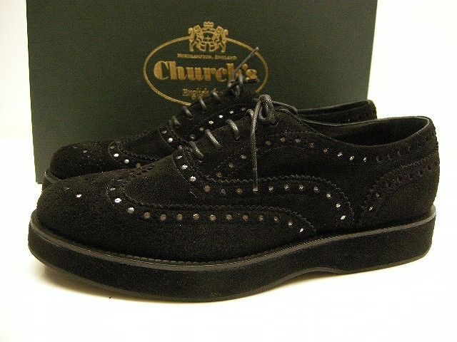 サイズ37.5■新品■チャーチCHURCH'Sウイングチップシューズ レディース サイズ37.5□新品□チャーチCHURCH'Sウイングチップシューズ レディース