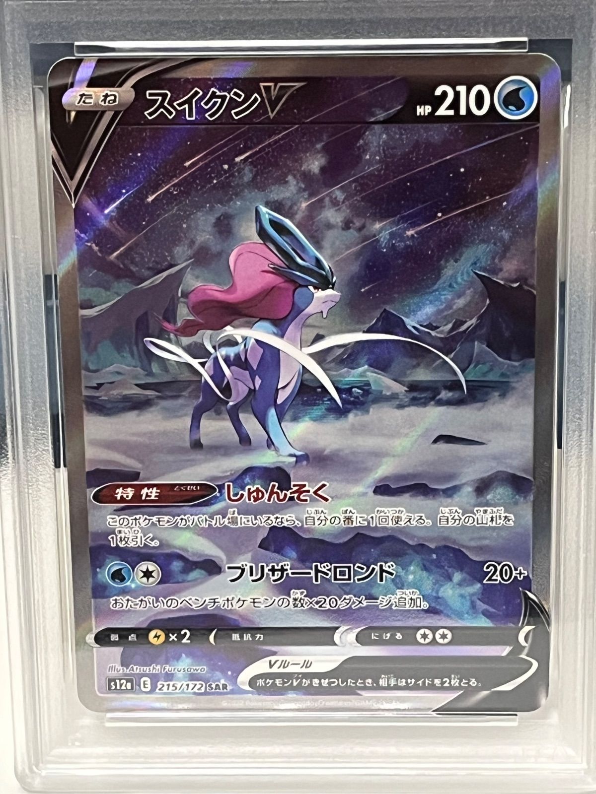 ポケモンカード PSA10 スイクンV SAR 【公式通販】