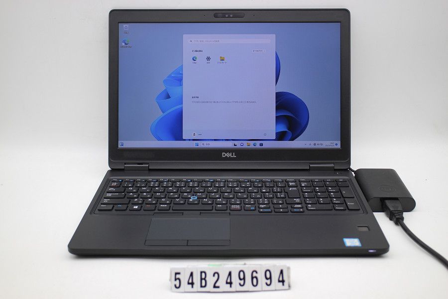 DELL Latitude 5590 Core i5 8350U 1.7GHz/8GB/256GB(SSD)/15.6W/FHD(1920x1080)/Win11 【54B249694】
