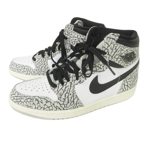 ナイキ NIKE エアジョーダン1 ハイ OG ホワイトセメント AIR JORDAN 1