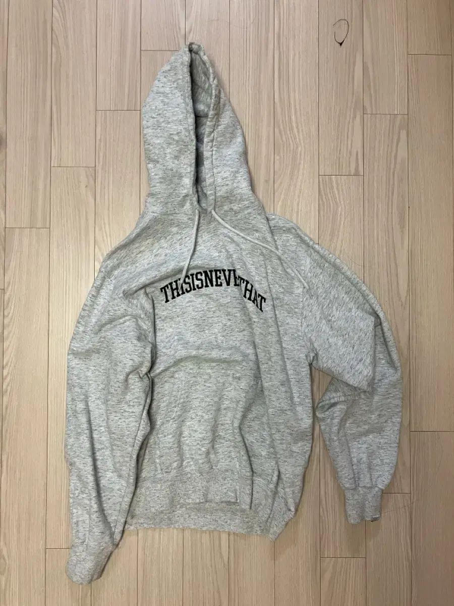thisisneverthat グレー フード付きパーカー thisisneverthat グレー