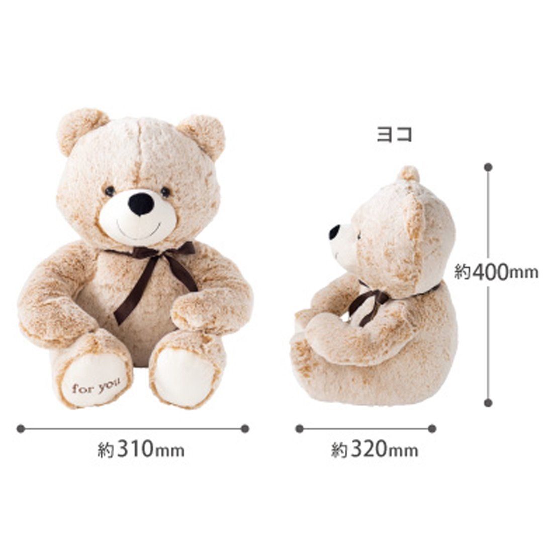 ブラウン サイズ W310×H400×D320mm デザイン小物 DAB-BQ2 株式会社ヘッズ