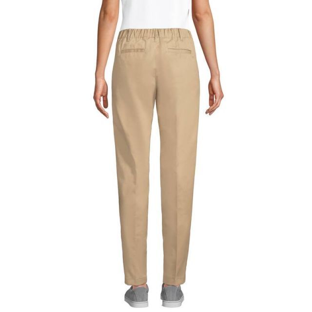 ランズエンド レディース カジュアルパンツ ボトムス Women's Sport Knit High Rise Corduroy Elastic Waist Pants 送料無料 ランズエンド レディース カジュアルパンツ ボトムス Plus