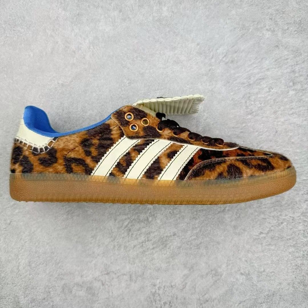 Adidas Samba Pony Tonal x Wales Bonner ie0578 アディダス ウェールズボナースニーカー メンズ レディース ローカット 男女兼用【 Adidas samba Wales Bonner レディース/メンズ 箱付】