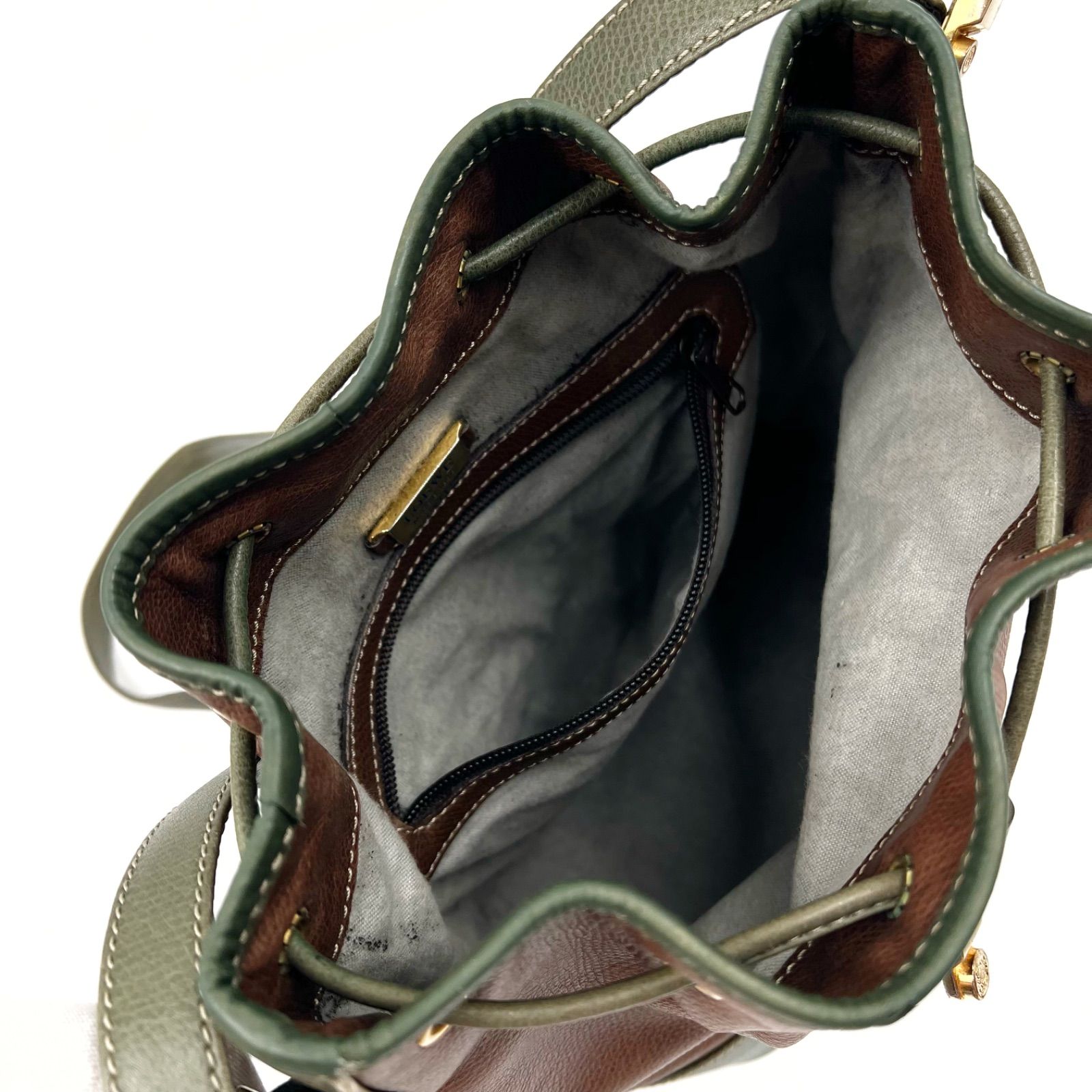 超希少】LOEWE ロエベ ショルダーバッグ 巾着バッグ アナグラム