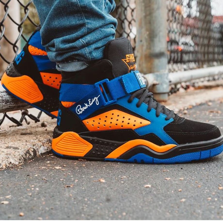 EWING ATHLETICS パトリック ユーイング FOCUS フォーカス NBA バッシュ スニーカー NYニックス - メルカリ