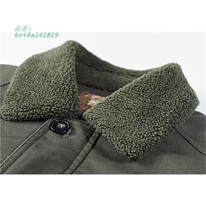 ジャケット メンズ アウター ボアジャケット デッキジャケット 裏ボア アメカジ 裏起毛 米軍 ブルゾン ジャンパー 秋冬 暖かい kni4a141819 KANDAIZUMI_COM