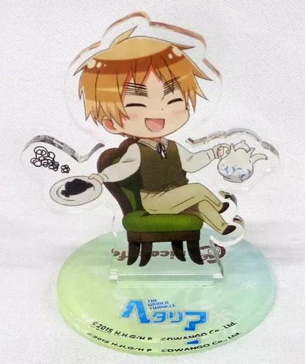 ヘタリア ニコカフェ アクスタ イギリス アニメ「ヘタリア World☆Stars」 - 描き下ろしイラスト
