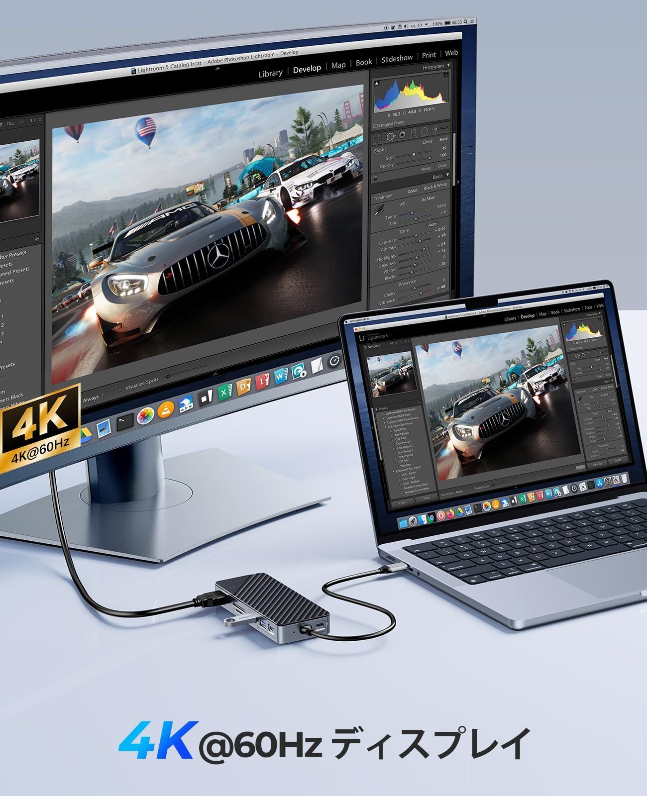 M.2 SSDケースー付きUSB Cハブ ORICO USB-C ドッキングステーション 10Gbps USB 3.2 Gen2 M.2 NVMe SATA 両対応ケース サポート4K 60Hz HDMI 100W PD SD TF - OM28P CHRISTIANNAURATH_COM_BR