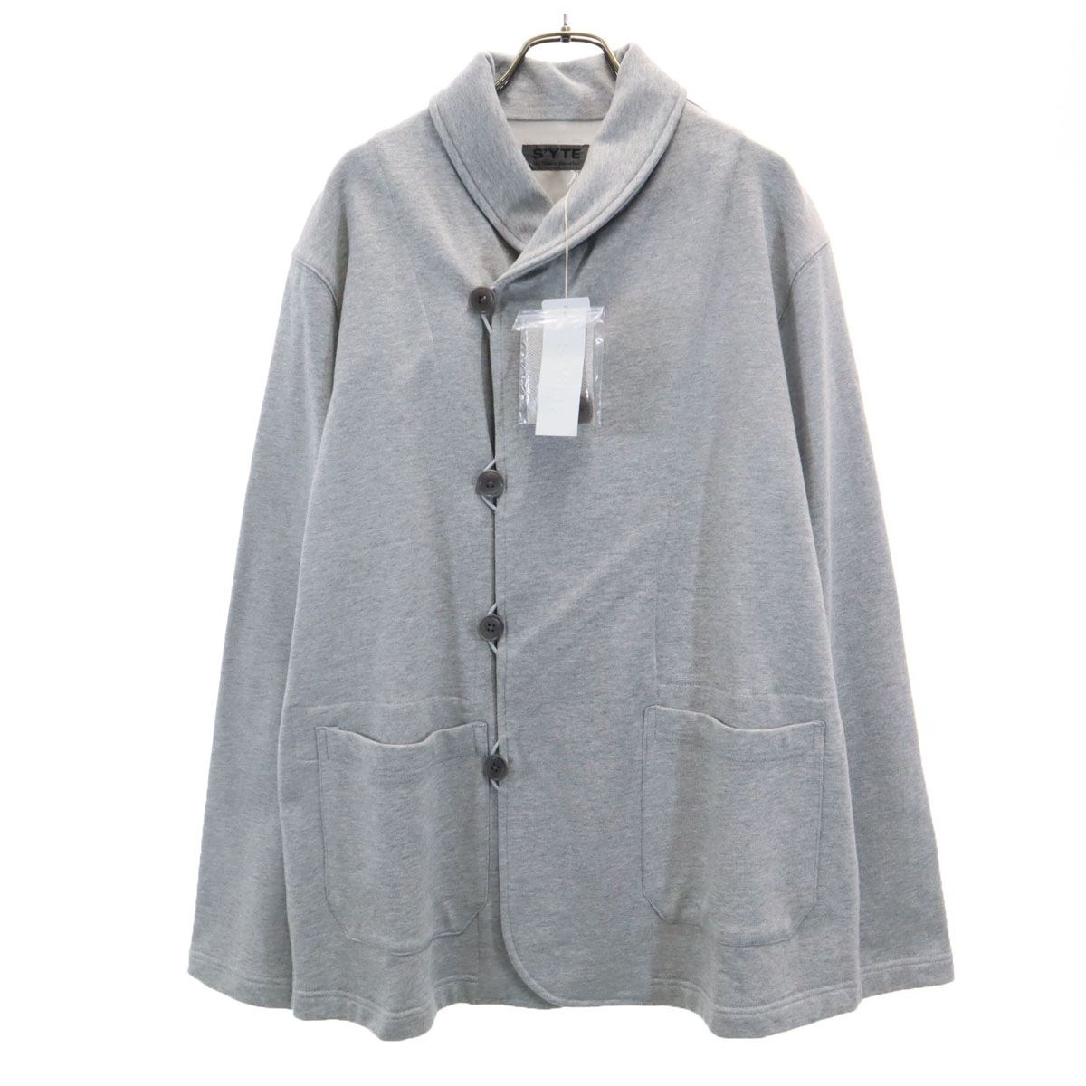 未使用 S’YTE サイト スウェット ジャケット 3 グレー メンズ 未使用 S'YTE サイト スウェット ジャケット 3 グレー メンズ 古着