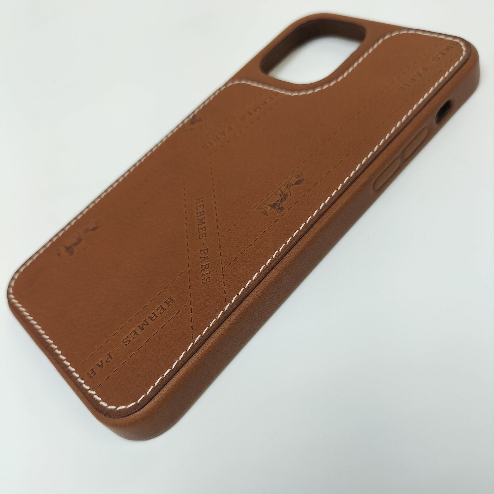 HERMES エルメス iPhone12 iPhone12 Pro ケース ボルデュック ブラウン