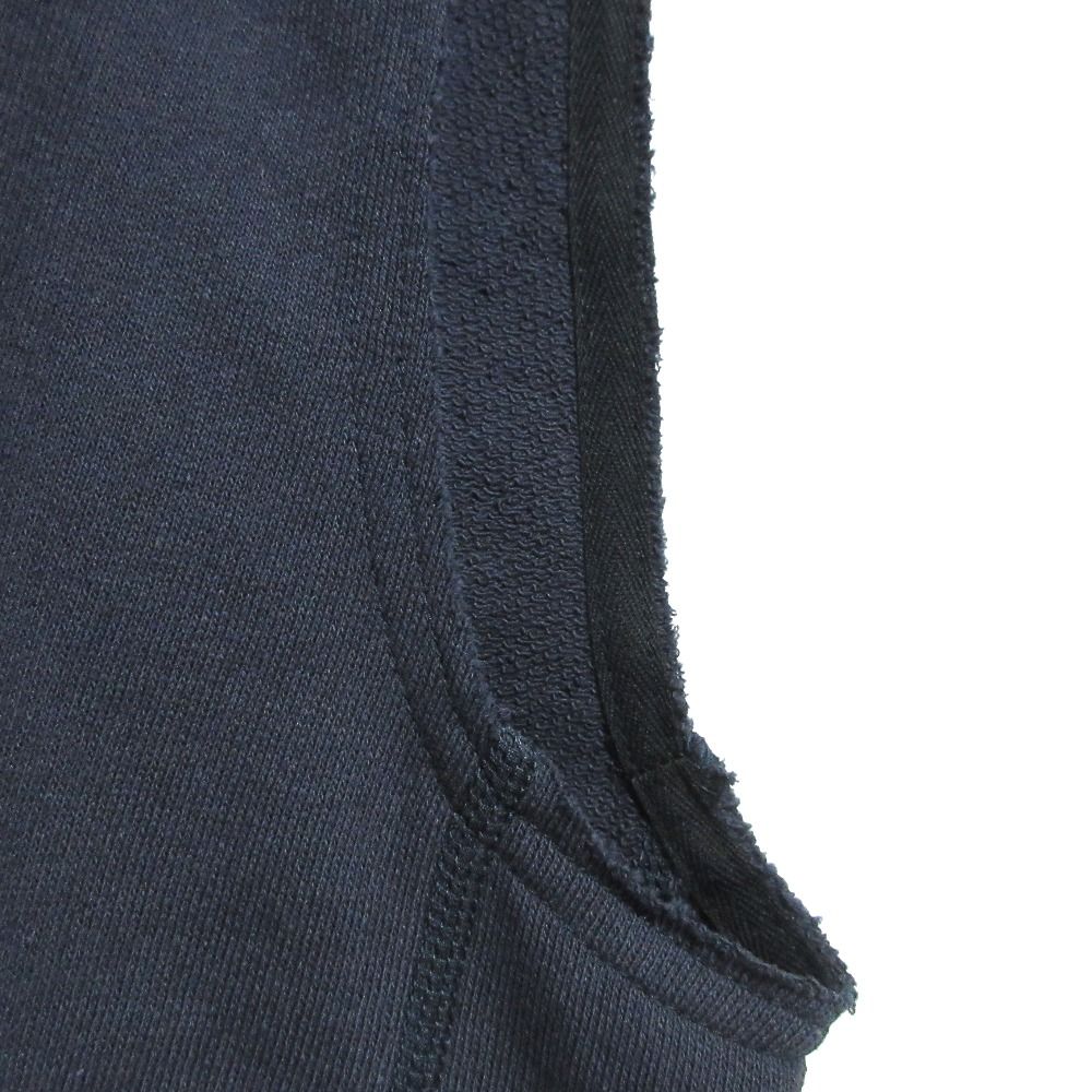 美品 25SS BLAMINK ブラミンク BLMK コットン スウェット クルーネック ノースリーブ カットソー 7917-222-0061 36 ホワイト レディース 古着 中古 BLAMINK - 美品 25SS BLAMINK ブラミンク BLMK スウェット