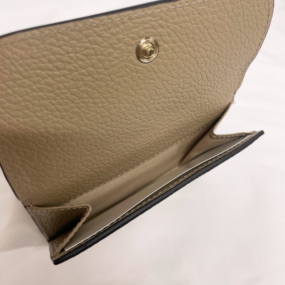Christian Dior トロッター柄 三つ折り財布 ネイビー（Christian