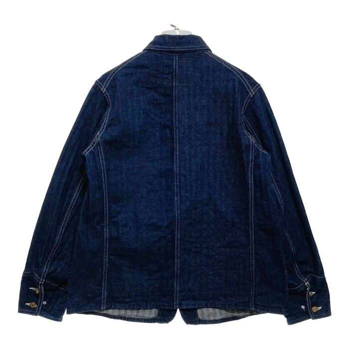 ウェアハウス インディゴヘリンボーン カバーオール チンストラップ