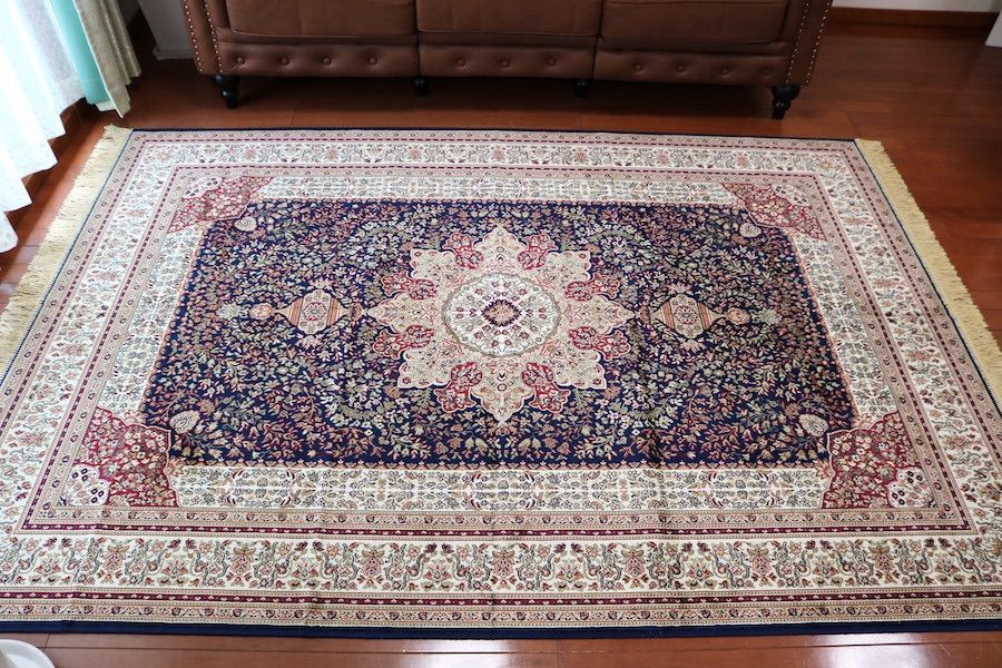 ペルシャ柄絨毯 200×290 新品未使用 大判 ラグ カーペット 訳あり ペルシャ柄絨毯 200×290 新品未使用 大判ラグ カーペット 訳あり