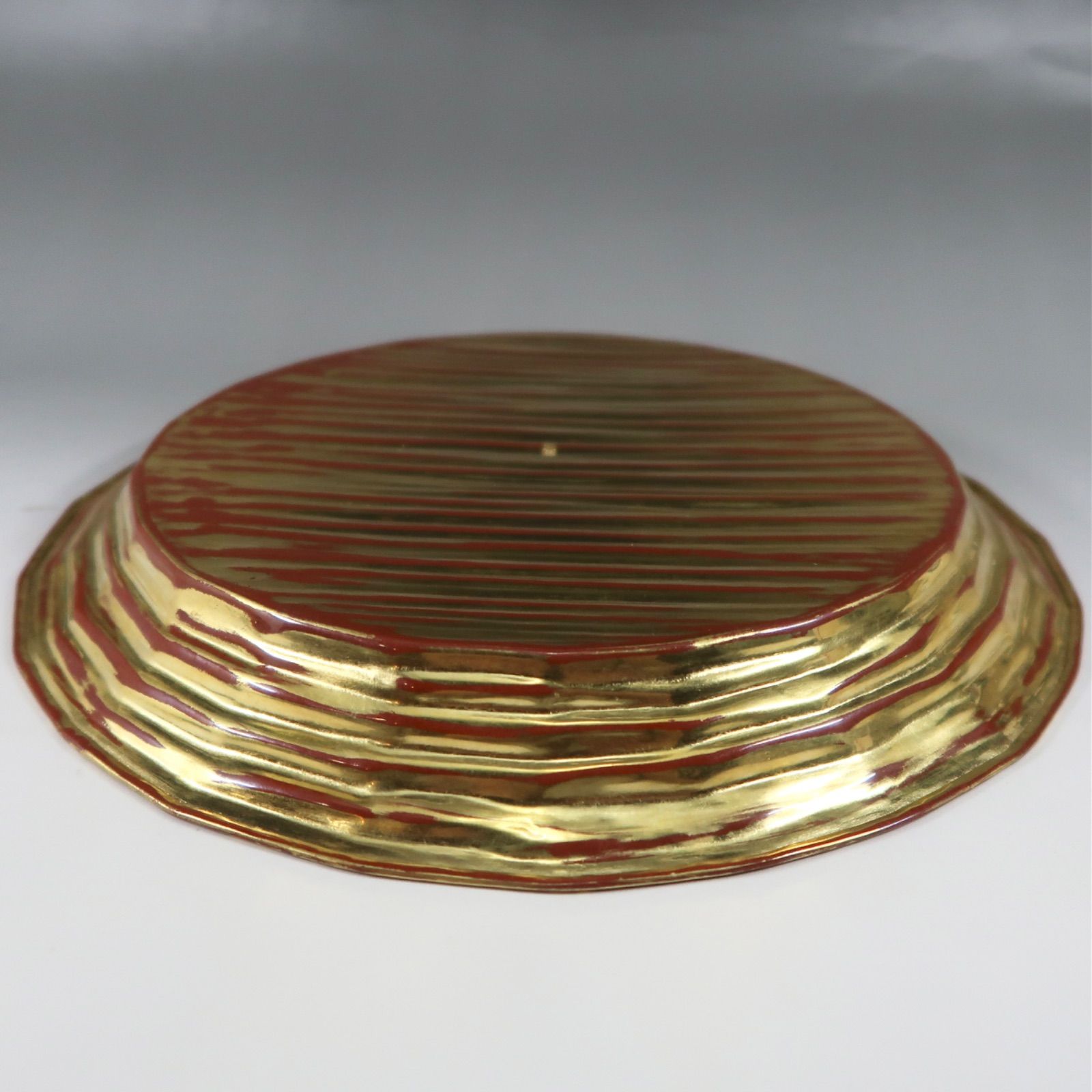 11代中川浄益 丸盆