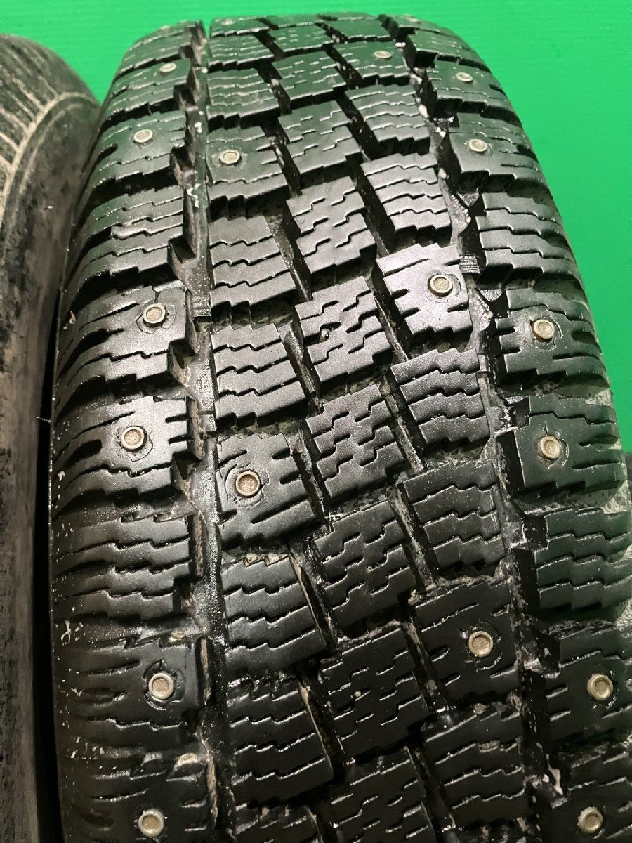 HANKOOK HANKOOK ZOVAC HPW401 185/70R14 14インチ スパイクタイヤ 4本 バリ溝 カップピン (MTH352)  - メルカリ