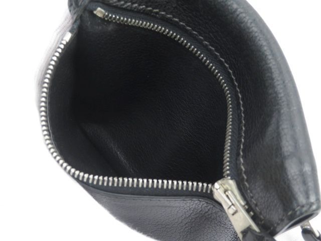□中古□ エルメス 二つ折り 財布 サイフ チャック コンパクト メンズ