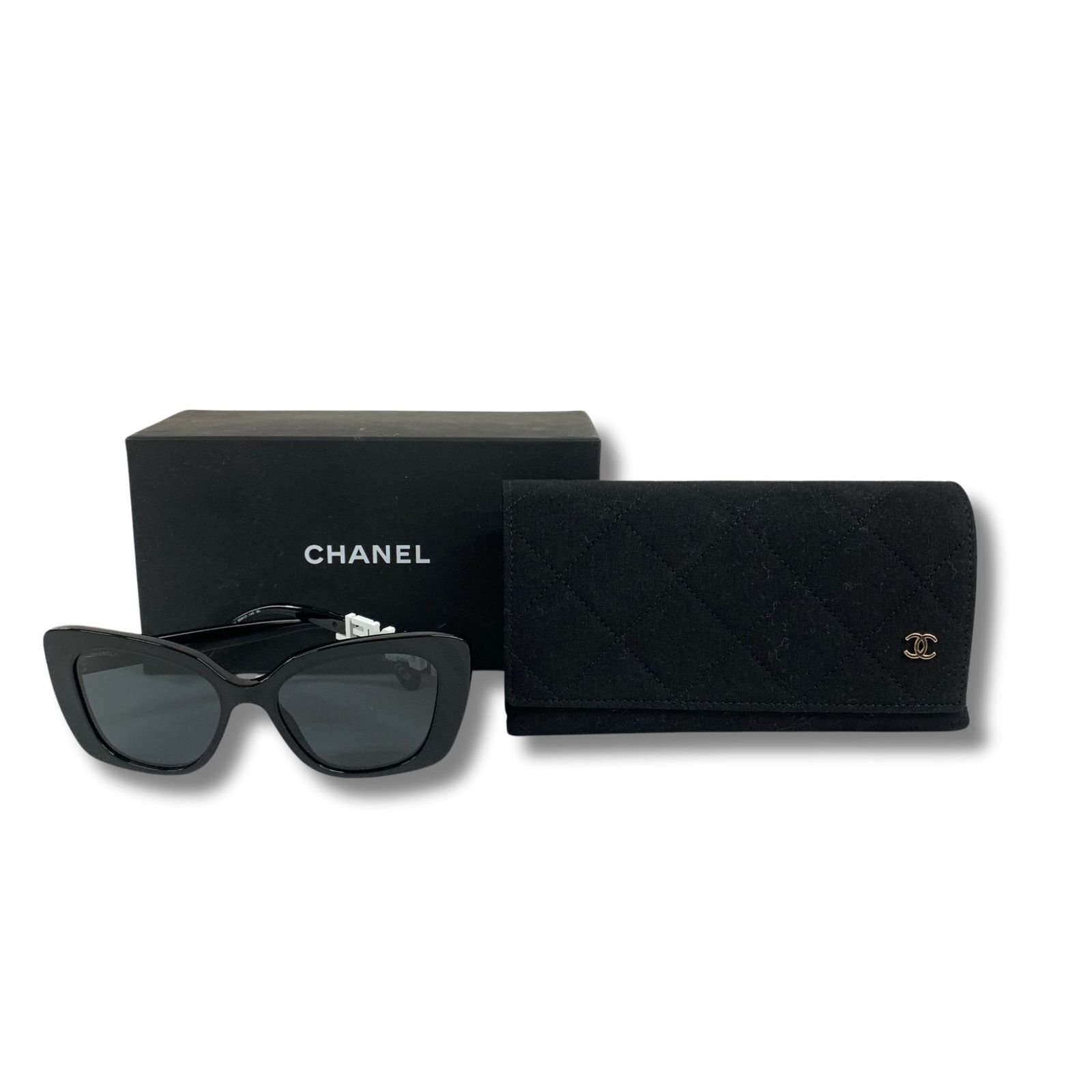 CHANEL シャネル スクエア シェイプ アイウェア サングラス 5422 CHANEL シャネル スクエア シェイプ アイウェア サングラス 5422