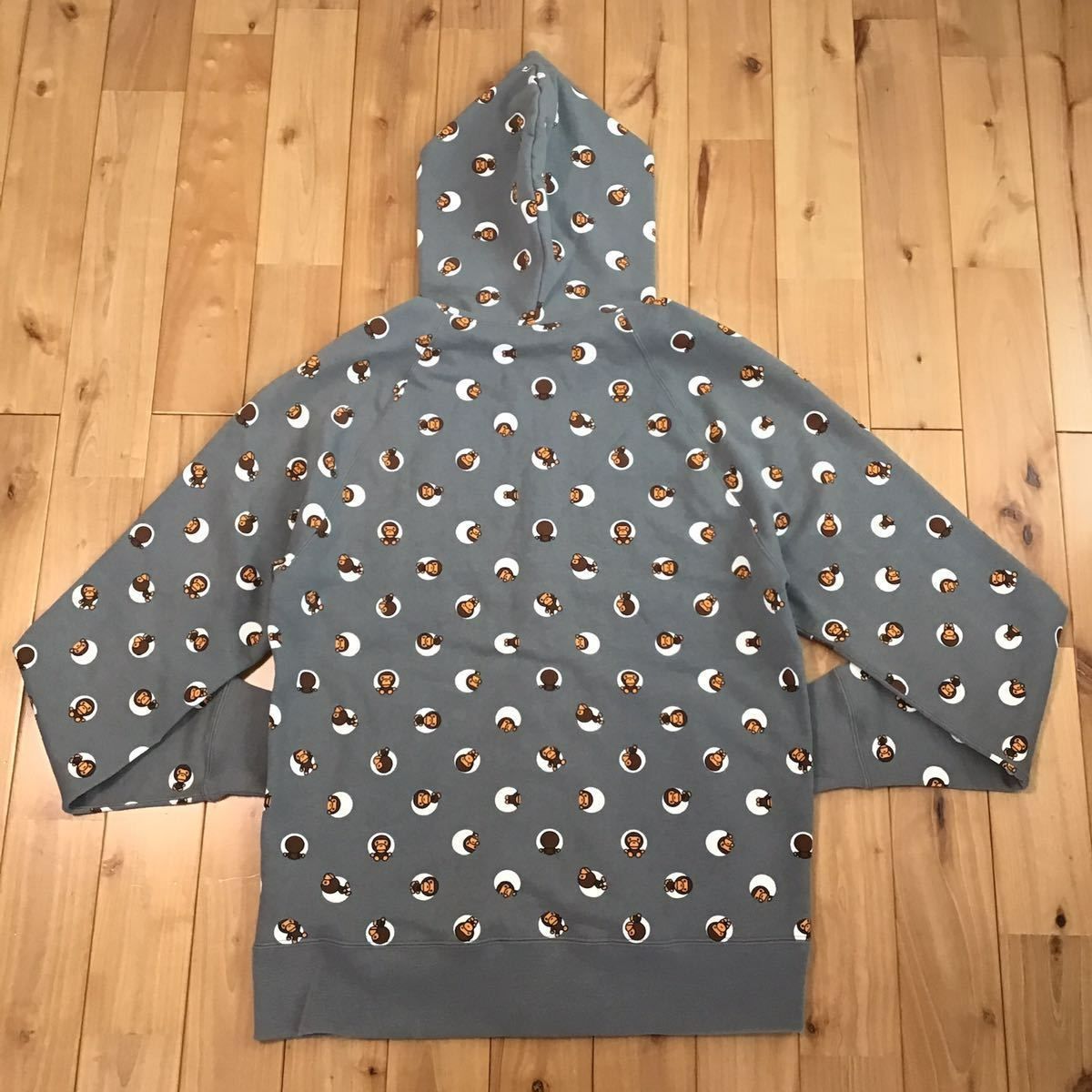 ☆美品☆ Dot milo フルジップ パーカー Lサイズ a bathing ape