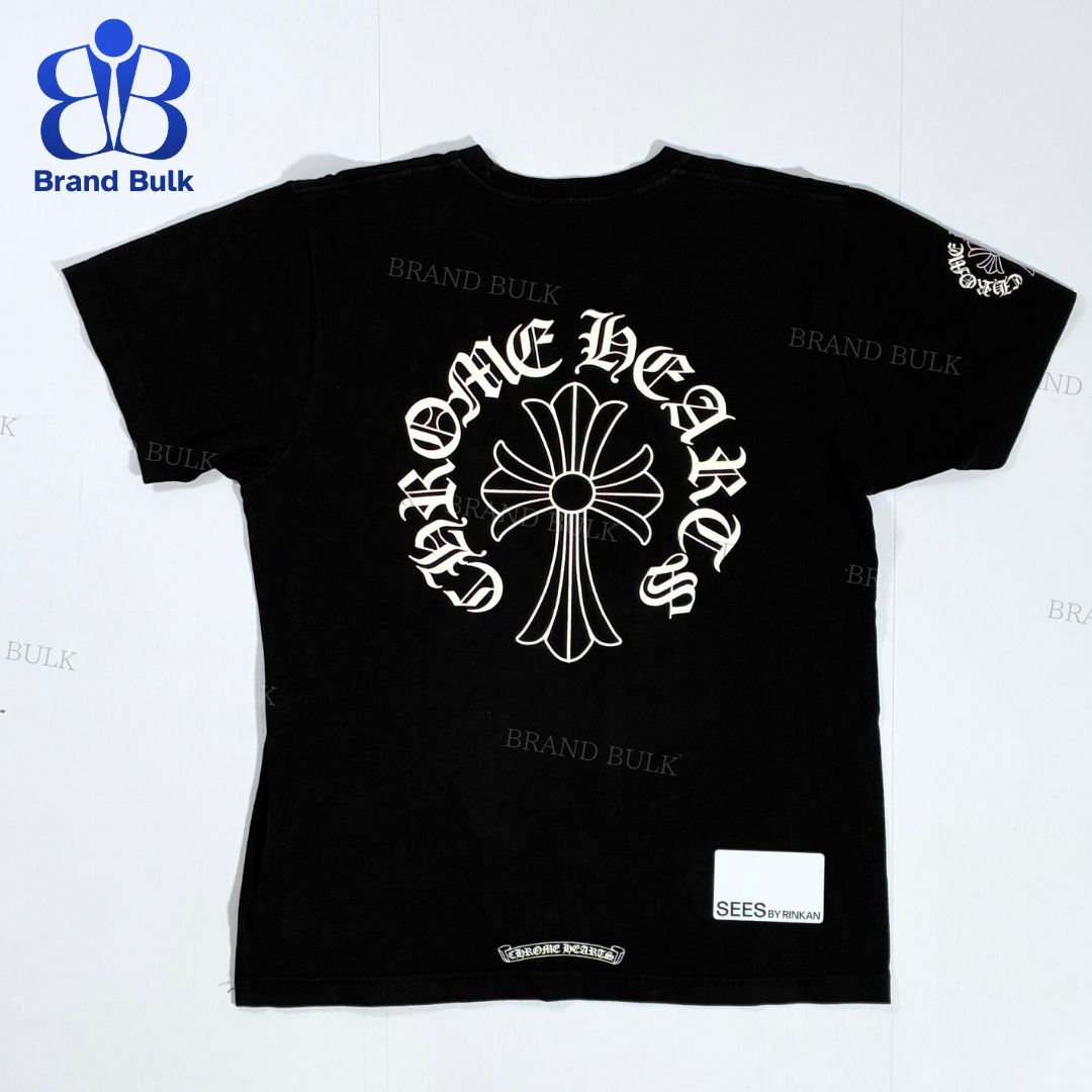 美品】Chrome Hearts バーティカル ロゴ Tシャツ M