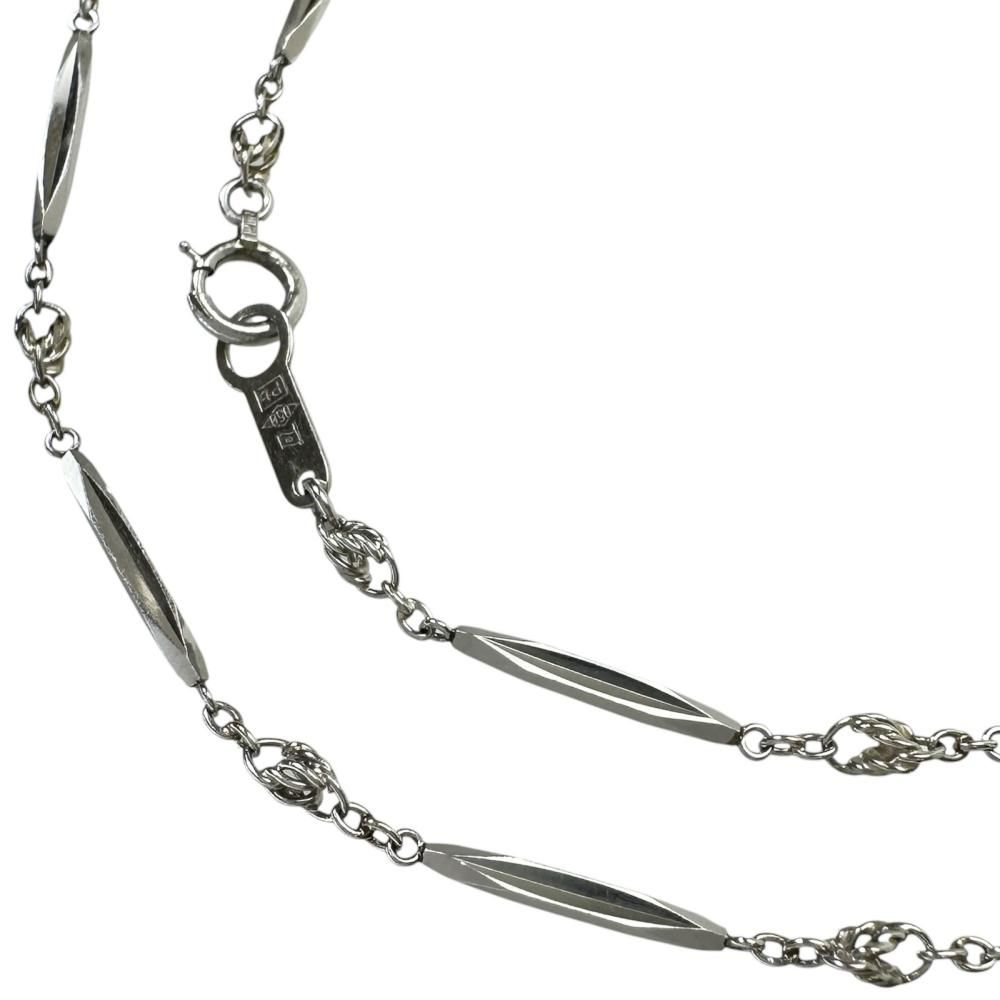 pt850 切子 キリコ ネックレス アクセサリー Pt850 ネックレス