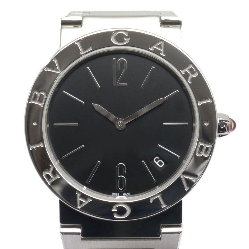 ブルガリ BVLGARI ブルガリブルガリ BB33S 黒文字盤 メンズ