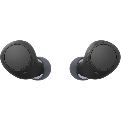 ソニー SONY 完全ワイヤレスイヤホン WF-C510 | 軽量小型4.6g | 高精度通話品質|外音取り込み対応|マルチポイント対応 | IPX4防滴性能 | ブラック|WF-C510 BC