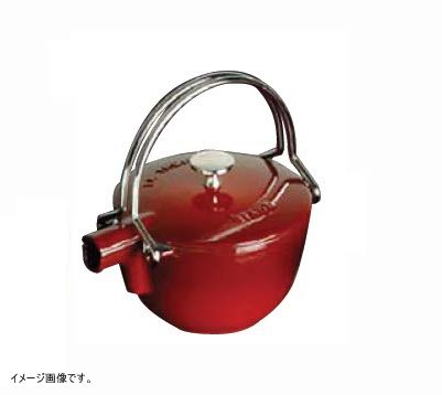 新品】ストウブ staub ラウンドティーポット 16.5cm チェリー