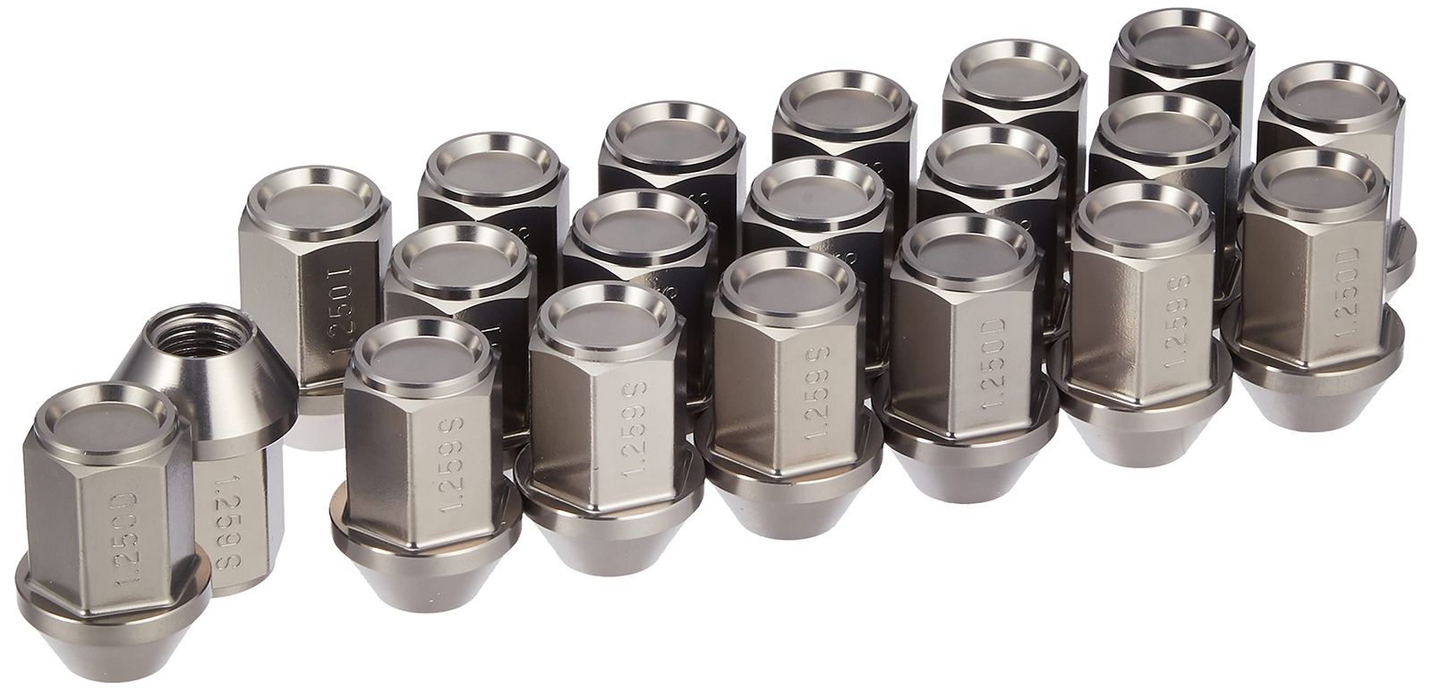 KYO-EI 協永産業 ホイールナット LEGGDURA RACING M12 x P1.25 ガンメタ KIN3G