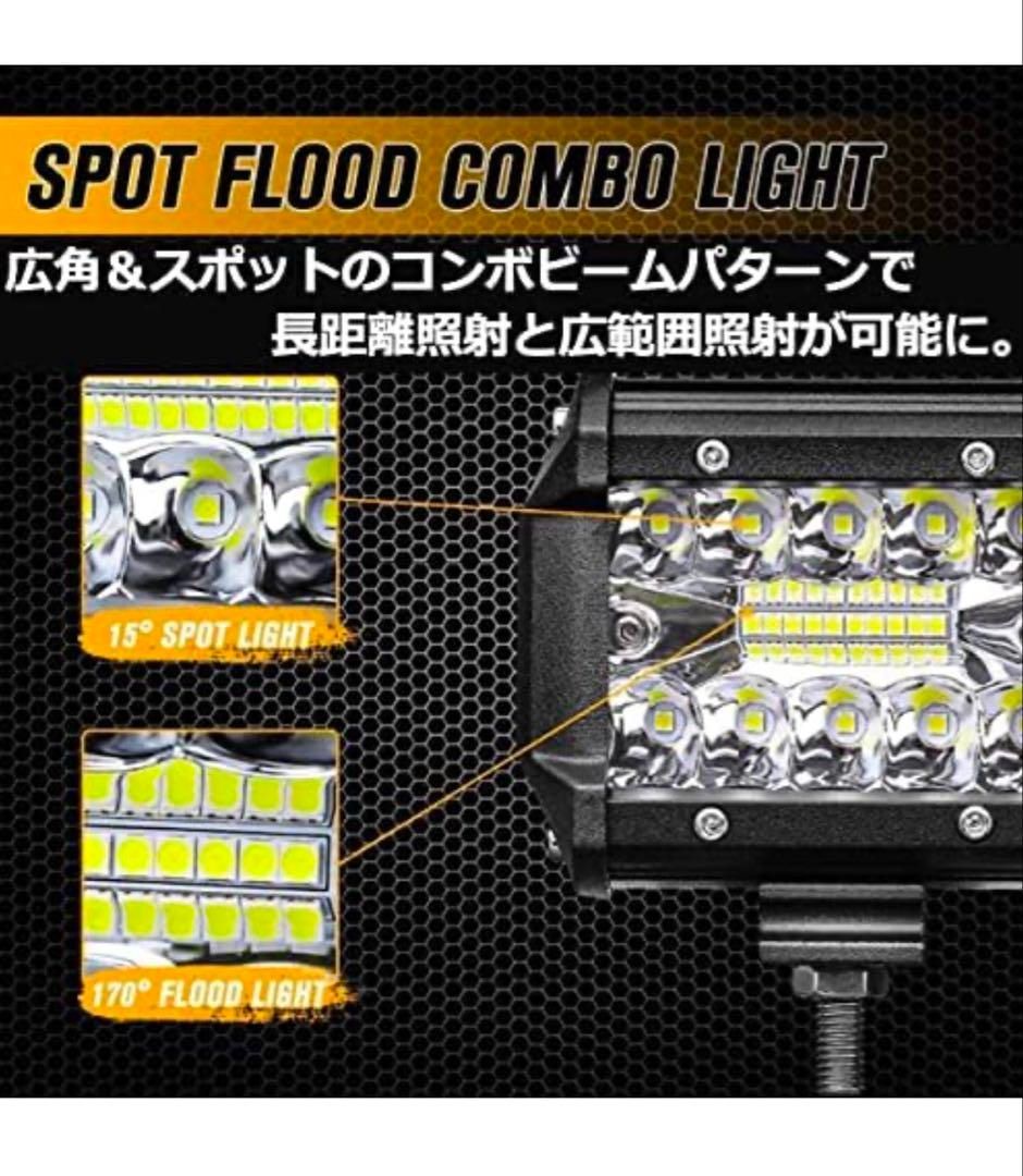 LEDパイプバンパーナンバープレートワークライト付ライトステー
