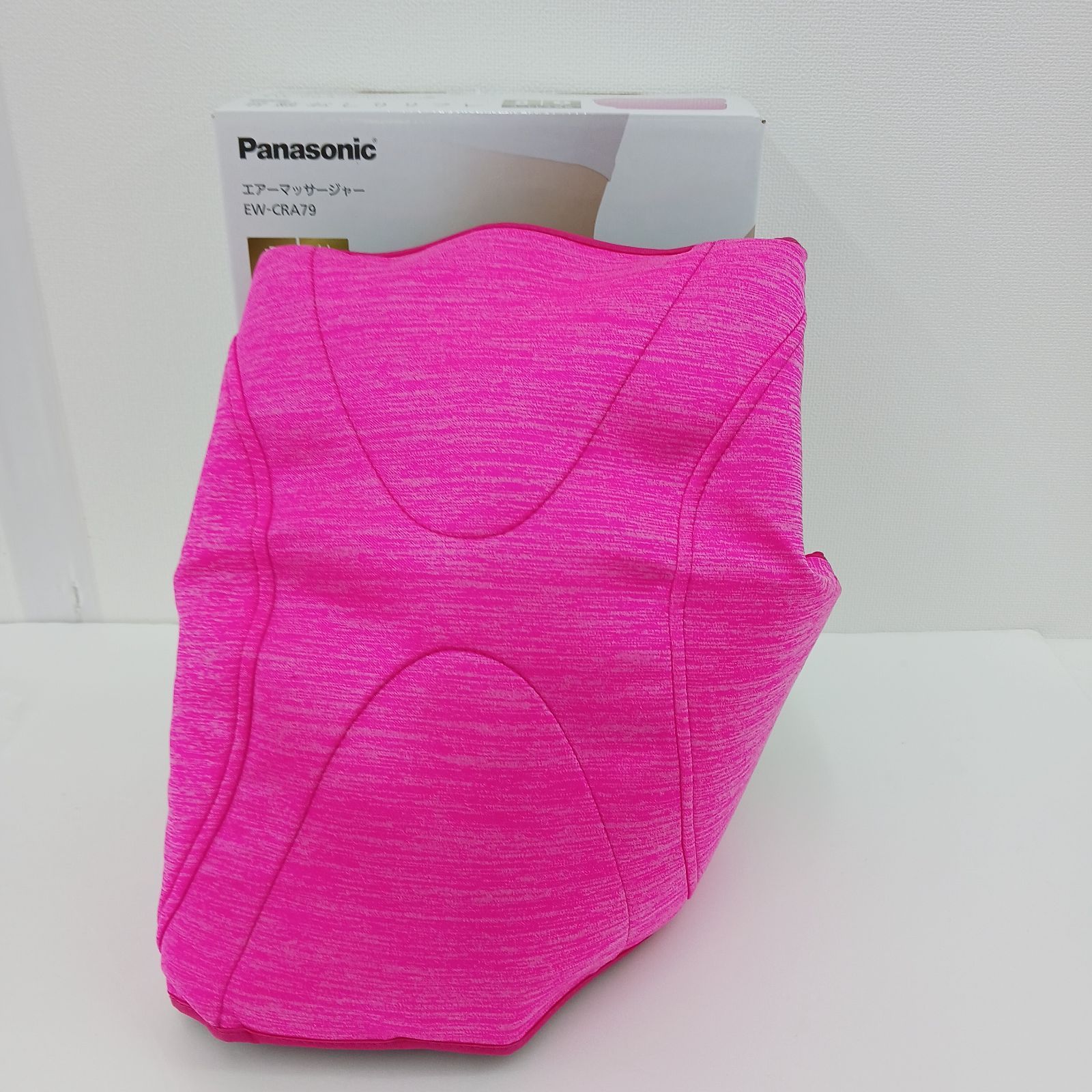 展示商品 パナソニック Panasonic エアーマッサージャー コードレス｢骨盤おしりリフレ｣ EW-CRA79-P ピンク