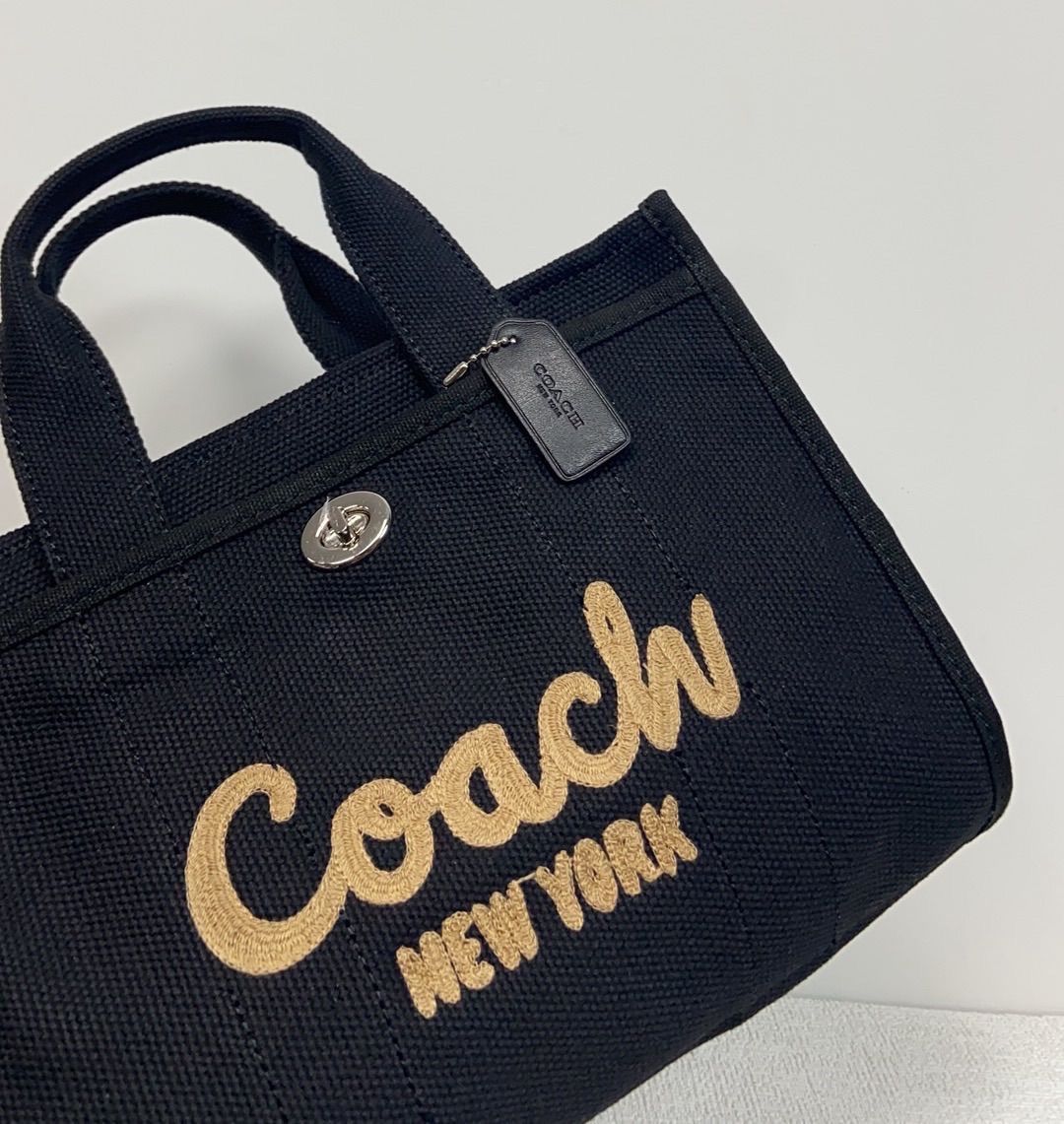 COACH コーチ キャンバス カーゴ 26 ブラック トートバッグ 新品未使用 - メルカリ