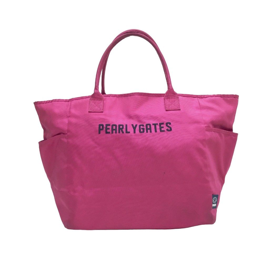 PEARLY GATES パーリーゲイツ ロッカーバッグ トートバッグ ピンク系