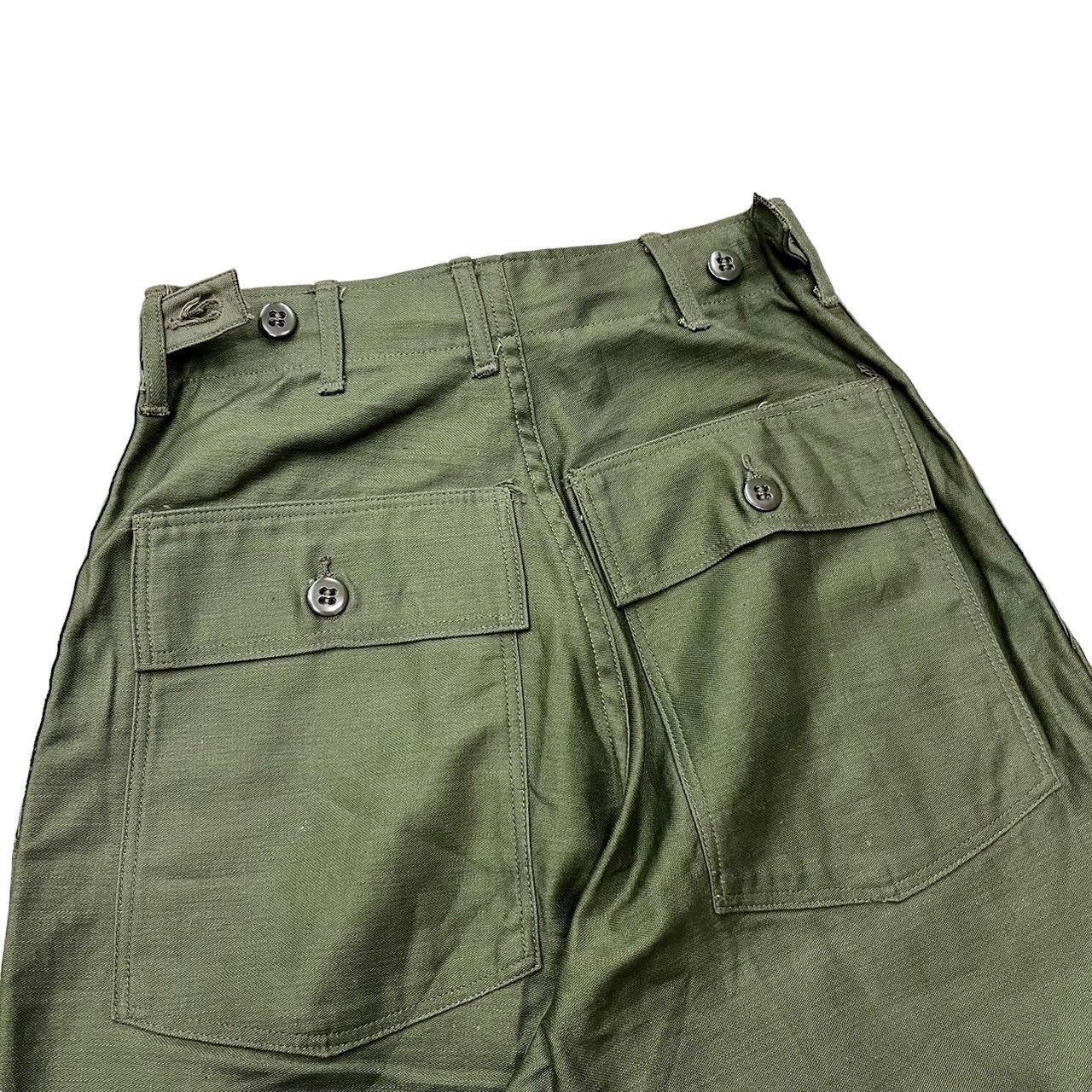 60s ビンテージ US ARMY コットン ベイカー パンツ XS DEAD